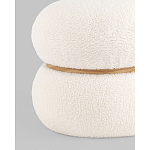 Пуф Полли S тедди белый варинант исполнения - 2 | Loft Concept в Новосибирске