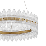 Люстра круглая с декоративными элементами в виде лепестков Round Light Flashing варинант исполнения - 6 | Loft Concept в Новосибирске