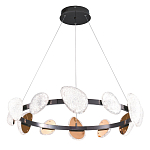 Люстра подвесная круглая с овальными плафонами Iona chandelier варинант исполнения - 6 | Loft Concept в Новосибирске