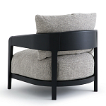 Кресло с каркасом из массива ясеня Deniaud Ash Grey Armchair варинант исполнения - 10 | Loft Concept в Новосибирске