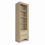  Стеллаж 2 ящика 4 открытые полки Flowchart 60 см варинант исполнения - 2 | Loft Concept в Новосибирске