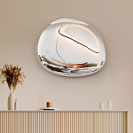 Абстрактная скульптура на стену в виде капли воды Water Outline варинант исполнения - 4 | Loft Concept в Новосибирске