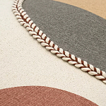 Подушка декоративная с геометрическим узором и плетенными вставками Divine Abstractions варинант исполнения - 2 | Loft Concept в Новосибирске