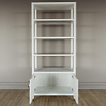 Стеллаж со стеклянными полками Elsa Dreams White варинант исполнения - 3 | Loft Concept в Новосибирске