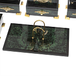 Настольный письменный набор из нефрита в подарочной коробке Victorious варинант исполнения - 4 | Loft Concept в Новосибирске