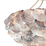 Потолочный светильник с каскадным абажуром из ракушек Sea Ravens варинант исполнения - 1 | Loft Concept в Новосибирске