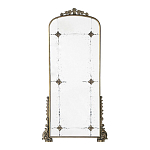 Зеркало в раме с античными позолоченными фрагментами Palace Antique Mirror варинант исполнения - 1 | Loft Concept в Новосибирске