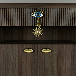 Комод Elsa Dreams Walnut Двухстворчатый  варинант исполнения - 4 | Loft Concept в Новосибирске