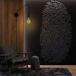 Барельеф FINGERPRINT варинант исполнения - 3 | Loft Concept в Новосибирске