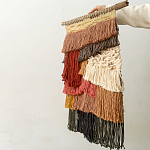 Текстильное Панно с бахромой варинант исполнения - 3 | Loft Concept в Новосибирске