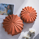 Ваза керамическая в виде круглой терракотовой морской раковины Galapagos варинант исполнения - 5 | Loft Concept в Новосибирске