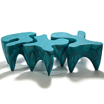 Комплект кофейных столиков Vorlon River three tables варинант исполнения - 9 | Loft Concept в Новосибирске