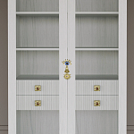 Дизайнерский шкаф витрина Elsa Dreams White с 4-мя ящиками варинант исполнения - 2 | Loft Concept в Новосибирске