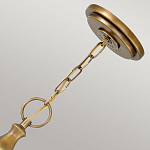 Люстра подвесная цвета латунь с прозрачным овальным стеклянным плафоном Hinkley варинант исполнения - 3 | Loft Concept в Новосибирске