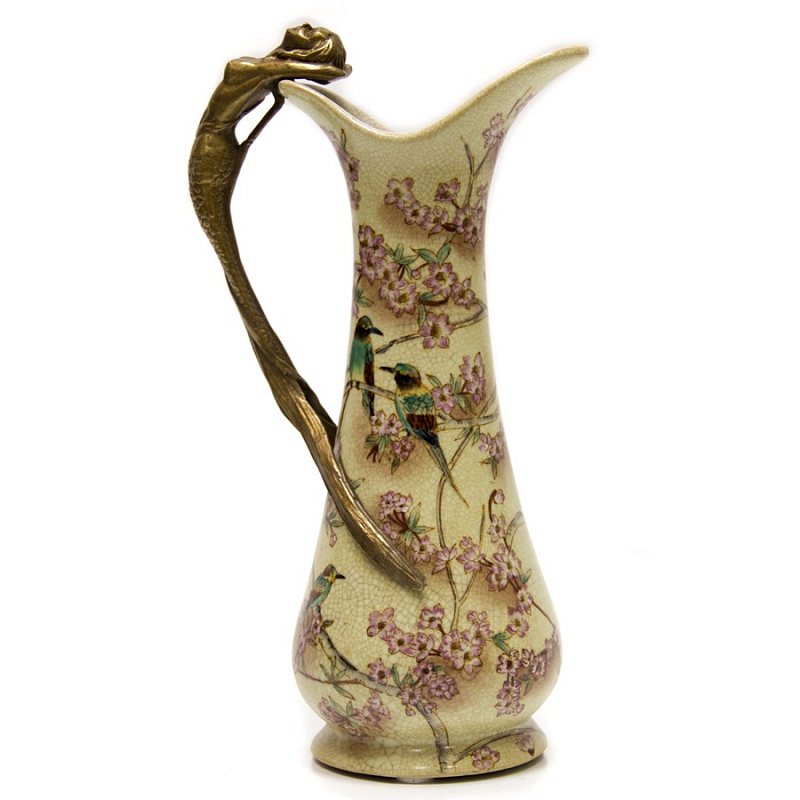 Кувшин Birds in Sakura Мульти Бронза в Новосибирске | Loft Concept 