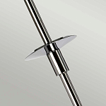 Подвесной светильник хромированного цвета с граненым прозрачным стеклянным плафоном Elstead Lighting варинант исполнения - 6 | Loft Concept в Новосибирске