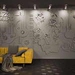 Барельеф ORCHESTRA варинант исполнения - 2 | Loft Concept в Новосибирске