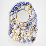 Зеркало «НЕ_Гжель» варинант исполнения - 1 | Loft Concept в Новосибирске