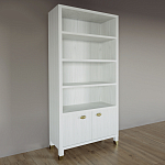 Книжный Стеллаж Elsa Dreams White с задней стенкой варинант исполнения - 2 | Loft Concept в Новосибирске