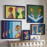 Панно вышивка бисер Ренесанс III RENAISSANCE LANDSCAPE BEADED ART варинант исполнения - 3 | Loft Concept в Новосибирске