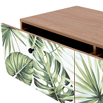 Длинная ТВ-тумба с принтом на ящиках Elise TV Stand варинант исполнения - 5 | Loft Concept в Новосибирске