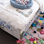 Дизайнерская кровать с системой хранения варинант исполнения - 4 | Loft Concept в Новосибирске