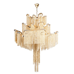 Люстра металлическая Rain of metal варинант исполнения - 2 | Loft Concept в Новосибирске