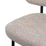 Стул мягкий с серо-бежевой буклированной обивкой Inspiration from Provence варинант исполнения - 6 | Loft Concept в Новосибирске