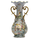 Ваза фарфоровая с попугаями Gaya варинант исполнения - 2 | Loft Concept в Новосибирске