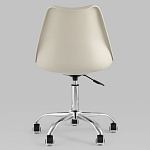 Офисный стул на металлическом основании EGGERY Beige варинант исполнения - 4 | Loft Concept в Новосибирске