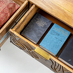 Комод с выдвижными ящиками и фактурным фасадом Termite варинант исполнения - 6 | Loft Concept в Новосибирске