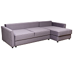 Диван трехместный раскладной Giorgio Sofa серый варинант исполнения - 2 | Loft Concept в Новосибирске