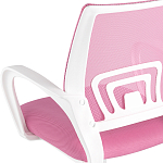 Офисное кресло с основанием из белого пластика Desk chairs Pink варинант исполнения - 7 | Loft Concept в Новосибирске