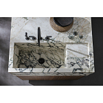 Кухонный гарнитур из массива дуба и камня Ratio Dada Engenereed варинант исполнения - 7 | Loft Concept в Новосибирске