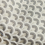 Мебельная ткань Жакард Чешуя бежевый цвет N 1050 варинант исполнения - 3 | Loft Concept в Новосибирске