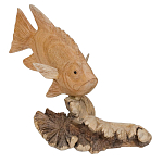 Статуэтка из дерева рыба Animals of the World варинант исполнения - 4 | Loft Concept в Новосибирске